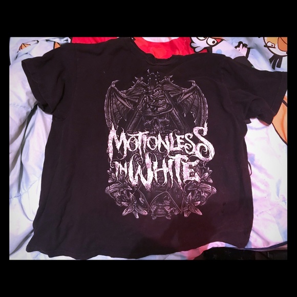 Hot Topic Shirts | Motionless In White Tshirt | Poshmark